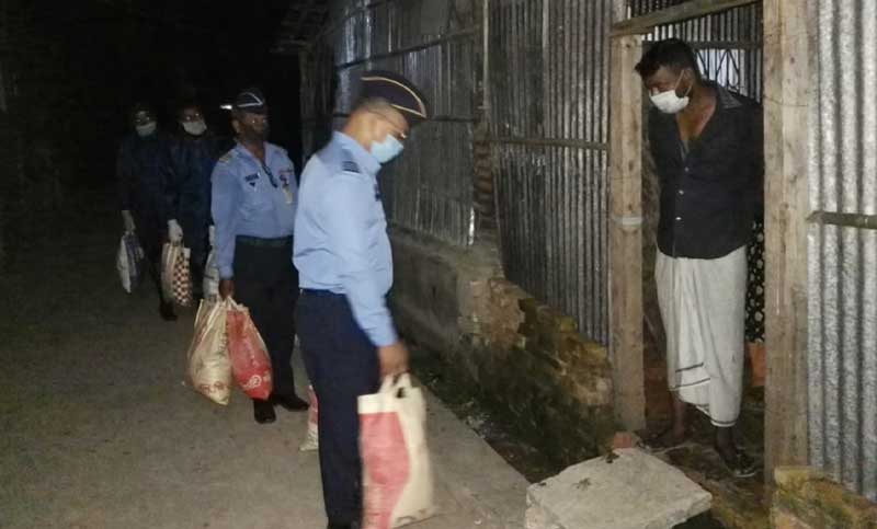 বাংলাদেশ বিমান বাহিনীর মানবিক সহায়তা