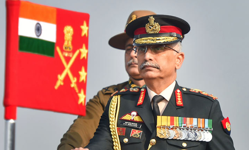 চীনের সঙ্গে তীব্র উত্তেজনার মধ্যে লাদাখে ভারতীয় সেনাপ্রধান