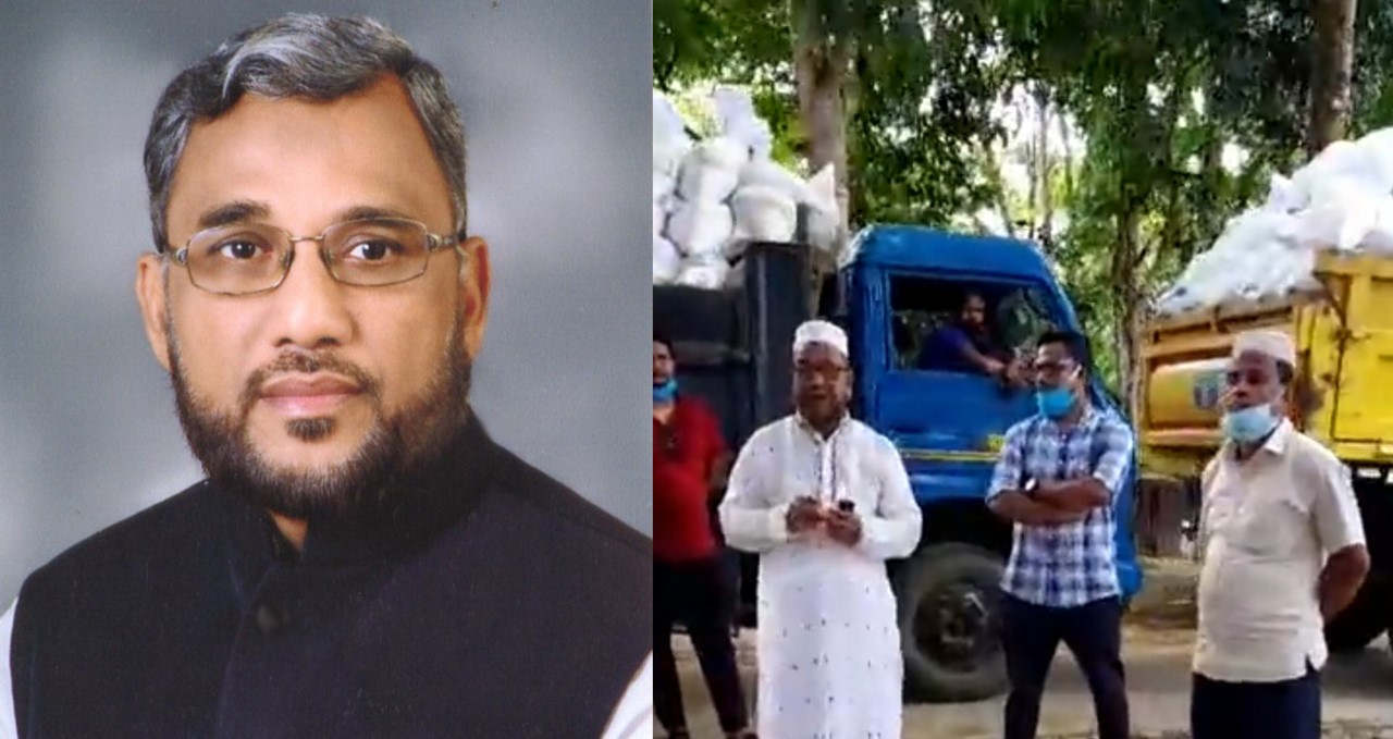 ২৬০০ পরিবারকে ত্রাণ দিলেন পরিবেশমন্ত্রী