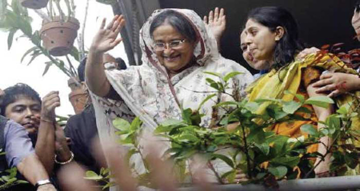 শেখ হাসিনার কারামুক্তি দিবস আজ