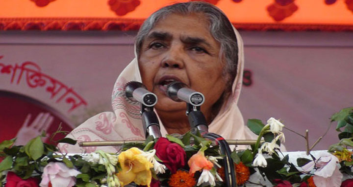 দেশের নিঃস্বার্থ একনিষ্ঠ রাজনৈতিক নেতা হারালাম : মতিয়া চৌধুরী