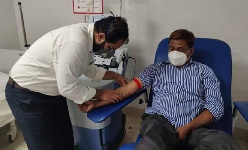 প্লাজমা সাপোর্ট সেন্টারের সফল যাত্রা