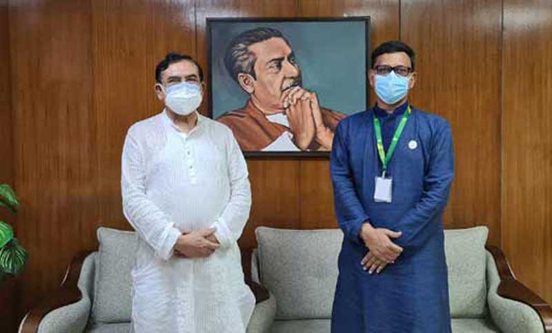 নৌ প্রতিমন্ত্রীর আমন্ত্রণে শাজাহান খানের অভিজ্ঞতা বিনিময়