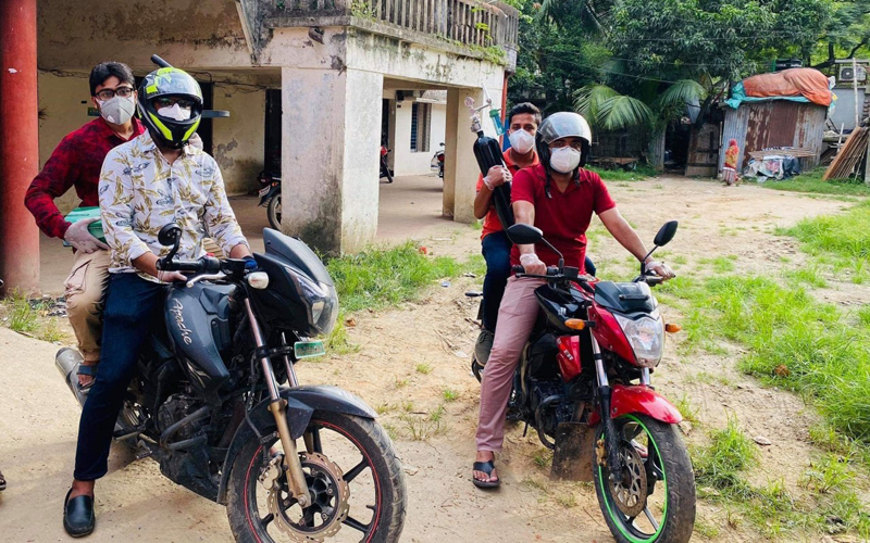 বিনা খরচে অক্সিজেন সেবা