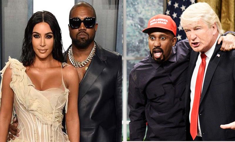 ট্রাম্পের বিপক্ষে দাঁড়ানোর ঘোষণা দিলেন কার্দাশিয়ানের স্বামী কেনি