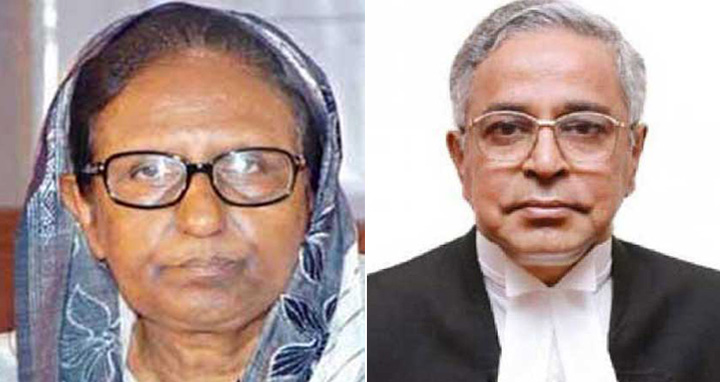 সাহারা খাতুনের মৃত্যুতে প্রধান বিচারপতির শোক
