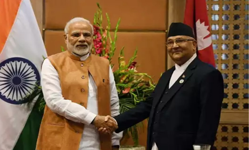 মোদিকে ফোন করে শুভেচ্ছা জানালেন নেপালের প্রধানমন্ত্রী