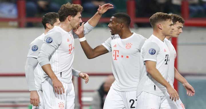 লোকোমোতিভ মস্কোর মাঠে বায়ার্নের জয়