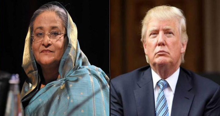 সমবেদনা জানিয়ে ট্রাম্পকে প্রধানমন্ত্রীর চিঠি
