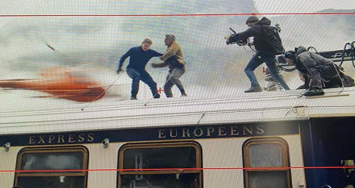 এবার চলন্ত ট্রেনে টম ক্রুজের ফাইটিং দৃশ্যের শুটিং