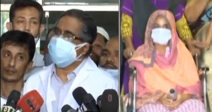হাসপাতাল থেকে ছাড়া পেলেন ইউএনও ওয়াহিদা
