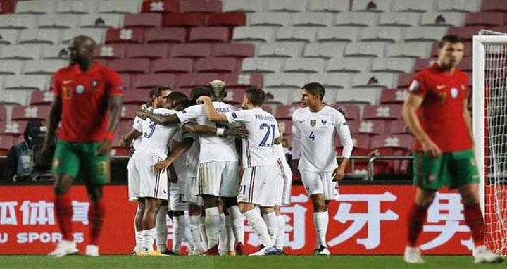 ফ্রান্সের কাছে পর্তুগালের হার