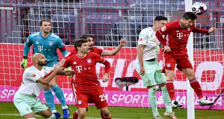 ব্রেমেনের সঙ্গে ড্র করল বায়ার্ন