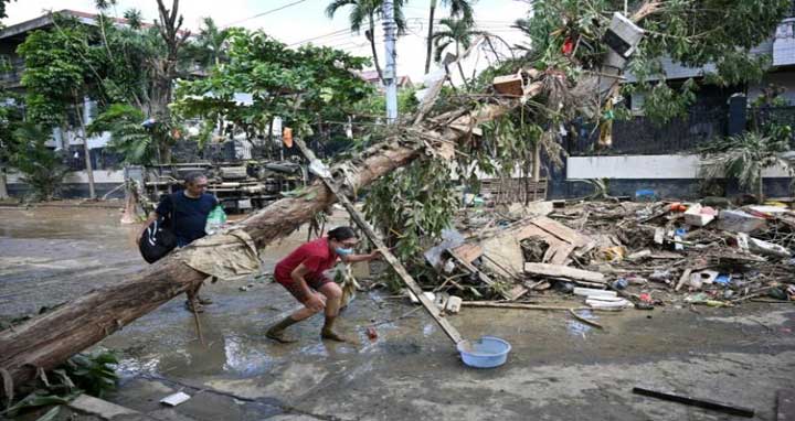 ফিলিপাইনে শক্তিশালী ঘূর্ণিঝড় ‘ভ্যামকো’র তাণ্ডবে অন্তত ৪২ জনের প্রাণহা