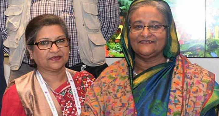 ‘ধ্রুবতারা’ নামকরণে প্রধানমন্ত্রীকে সহায়তা করেন শেখ রেহানা