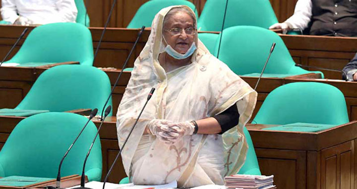 করোনা মহামারিতে অর্থনৈতিক মন্দা এড়াতে পেরেছে বাংলাদেশ: প্রধানমন্ত্রী