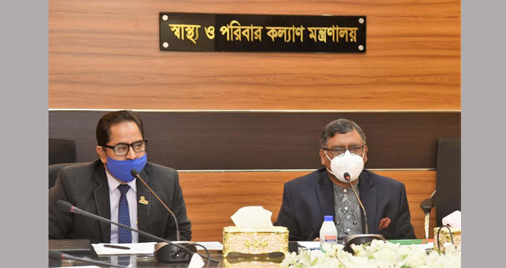 প্রাইভেট মেডিকেলে চিকিৎসা ব্যয় সরকার কর্তৃক নির্ধারণ করা হবে : স্বাস্থ্যমন্ত্রী