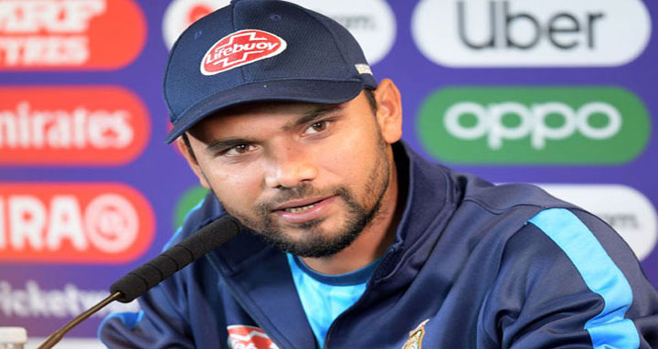 ফিটনেস ইস্যু নিয়ে মিথ্যাচার করেছে বিসিবি: মাশরাফি