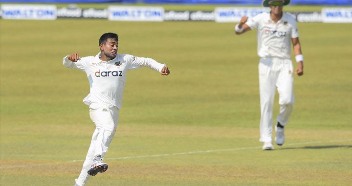 তৃতীয় দিন শেষে ৩১২ রানে এগিয়ে বাংলাদেশ