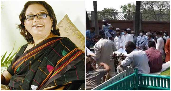 বনানী কবরস্থানে চিরনিদ্রায় শায়িত কবরী