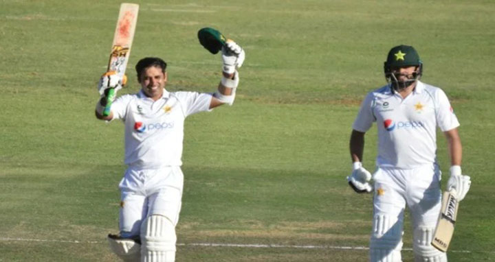 আবিদ ও আজহারের সেঞ্চুরিতে উড়ছে পাকিস্তান