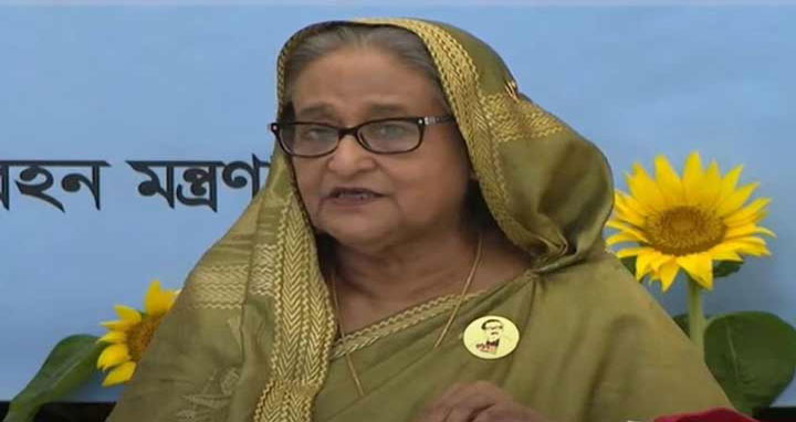 যে যেখানে আছেন সেখানেই ঈদ করুন : প্রধানমন্ত্রী