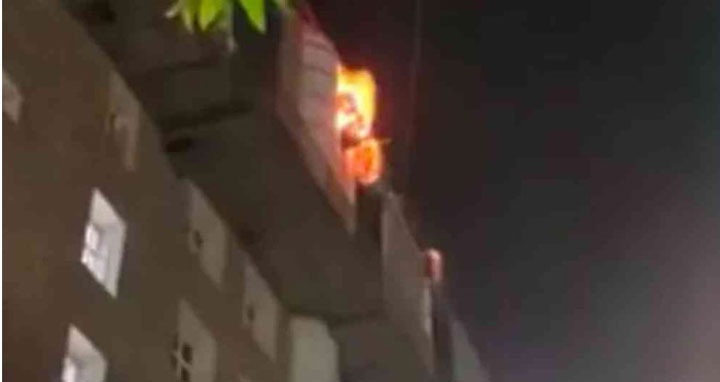 দিল্লিতে হাসপাতালে আগুন