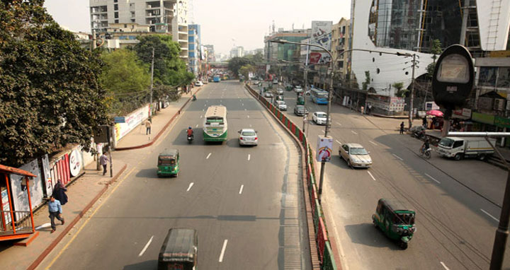 ৯ দিনের জন্য সারাদেশ থেকে বিচ্ছিন্ন ঢাকা