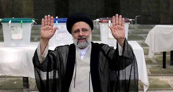 ইরানের নতুন প্রেসিডেন্ট ইব্রাহিম রাইসি