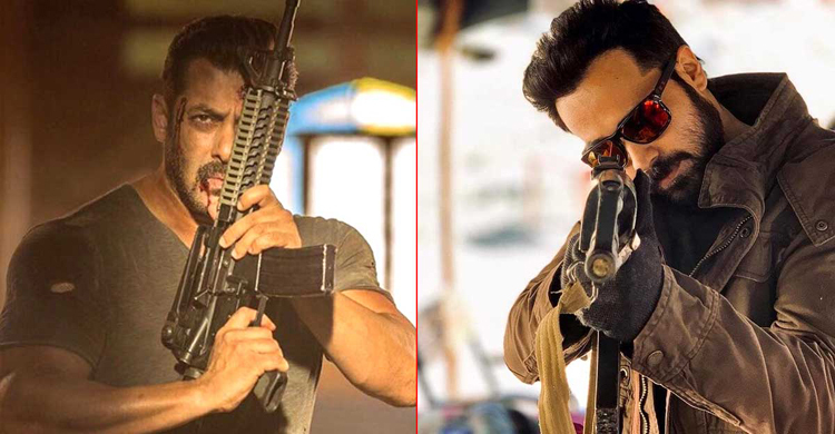 টাইগার থ্রি সিনেমায় সিক্স প্যাক নিয়ে আসছেন সালমান-ইমরান