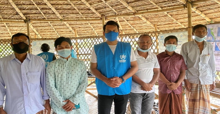 রোহিঙ্গাদের কাছে ছুটে গেলেন তাহসান