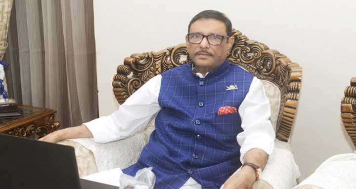 মুখের কথায় রাজনীতিতে চিড়া ভিজে না : ওবায়দুল কাদের