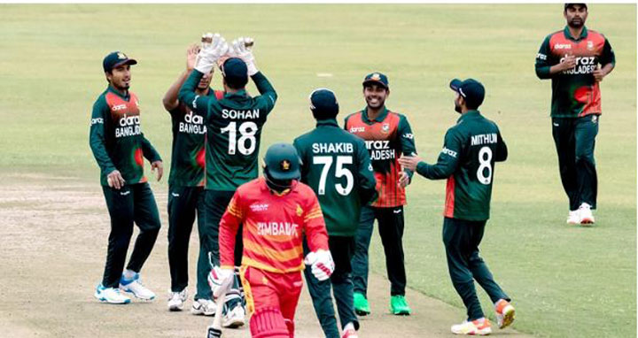 সাকিবের ঘূর্ণিতে বাংলাদেশের বড় জয়