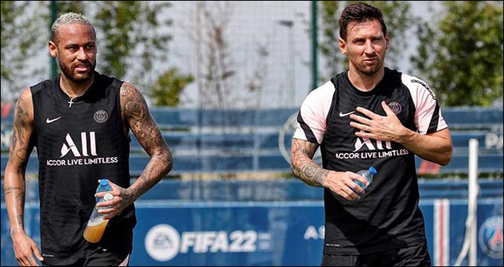 ব্রেস্টের বিপক্ষেও মেসি-নেইমারহীন পিএসজি