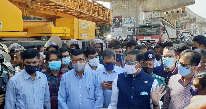 আগামী বছরের ডিসেম্বরে চালু হবে বিআরটি: সেতুমন্ত্রী