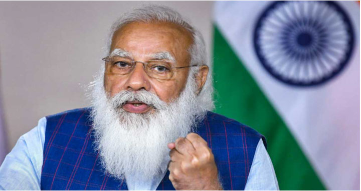 ১০০ কোটি টিকা দিয়ে নজির সৃষ্টি করেছে ভারত : মোদি
