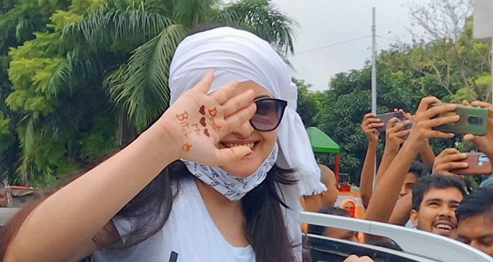 মুক্তি পেলেন পরীমণি