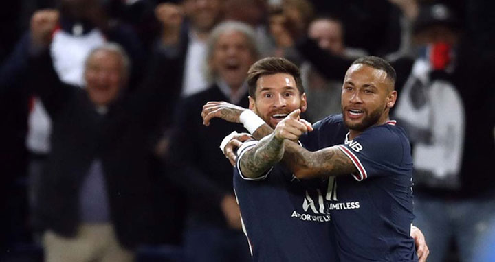 মেসির অপেক্ষা ঘোচানোর ম্যাচে সিটিকে হারাল পিএসজি