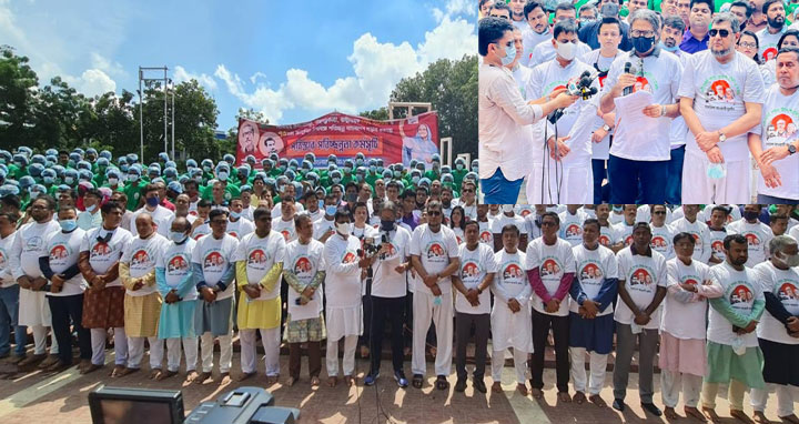 অপরাজনীতির আবর্জনা সরিয়ে পরিচ্ছন্ন বাংলাদেশ আমরাই গড়বো : শেখ পরশ