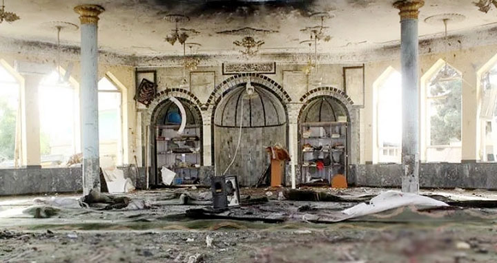আফগানিস্তানে মসজিদে হামলার দায় স্বীকার আইএসের