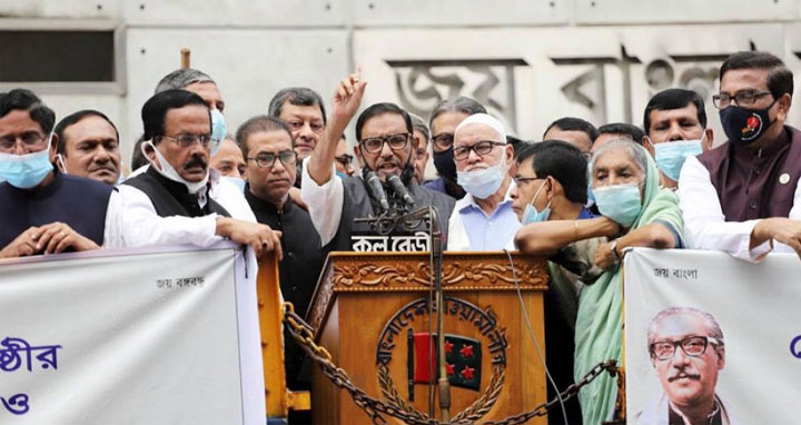 আওয়ামী লীগ রাজপথ ছাড়ে নাই : ওবায়দুল কাদের