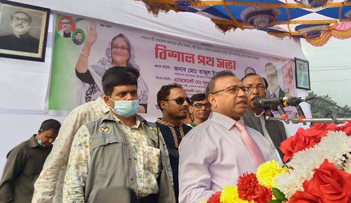 পল্লীর জনগণের জীবনমান উন্নয়নে কাজ করছে সরকার : এলজিইডি মন্ত্রী