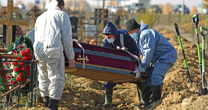 বিশ্বে করোনায় আরও ৫৬৬৯ জনের মৃত্যু