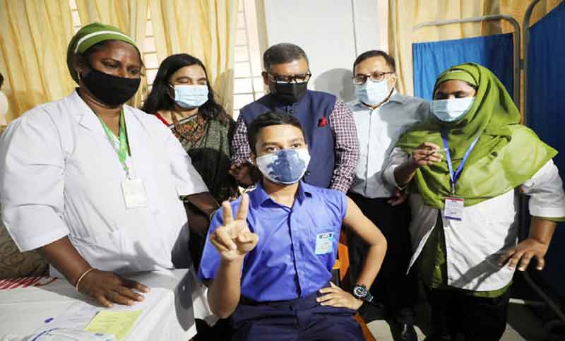 আজ শুরু হচ্ছে স্কুল শিক্ষার্থীদের করোনার টিকাদান