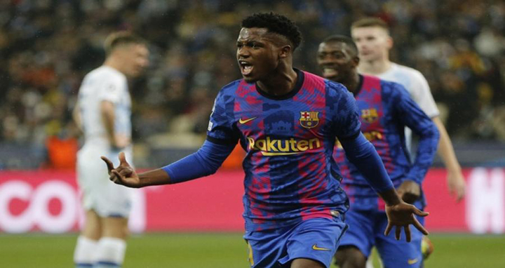 ফাতির নৈপুণ্যে বার্সেলোনার জয়