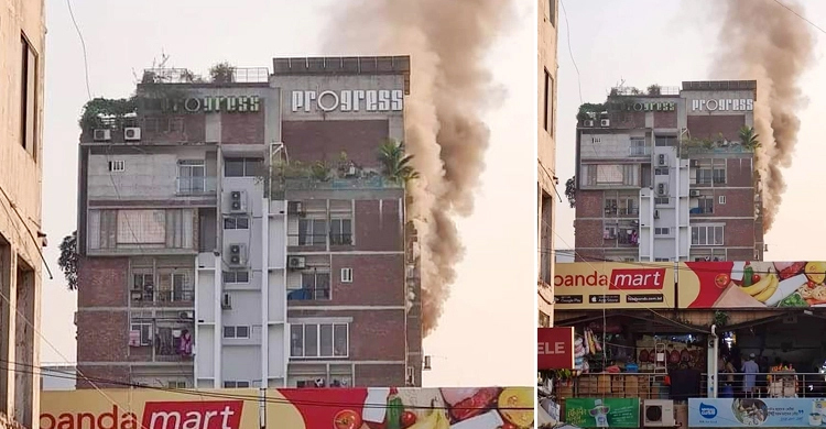 গুলশানে ভবনের আগুন নিয়ন্ত্রণে