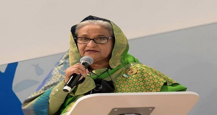 জলবায়ু পরিবর্তন ঠেকাতে সমাধান খোঁজার তাগিদ প্রধানমন্ত্রীর