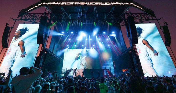 যুক্তরাষ্ট্রে কনসার্টে পদদলিত হয়ে নিহত ৮