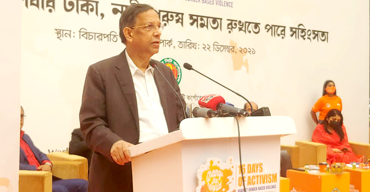 শুধু আইন করে নারী-পুরুষ সমতা আনা যাবে না: আইনমন্ত্রী
