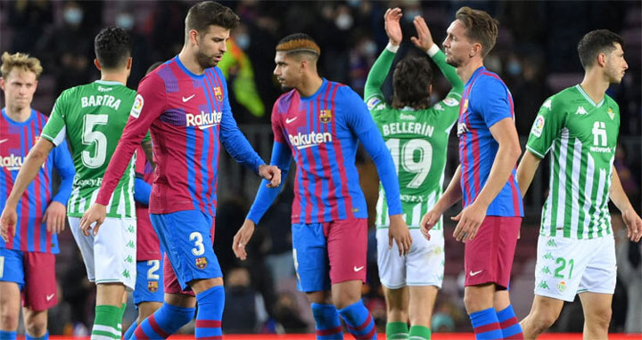 ঘরের মাঠে হারল বার্সেলোনা